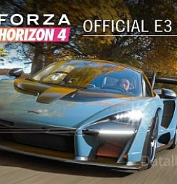 Более часа игрового процесса зимой в Forza Horizon 4