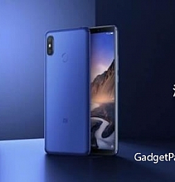 В продажу поступила новая версия Xiaomi Mi Max 3 в синем цвете