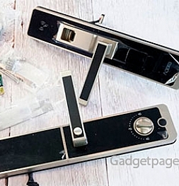 Умный дверной замок со сканером отпечатка пальца Xiaomi Aqara Smart Door Lock. Распаковка и мини обзор.