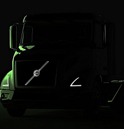 Уже в следующем году компания Volvo представит первый полностью электрический грузовик VNR Electric