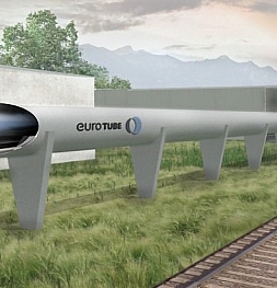 В Швейцарии уже в следующем году построят линию Hyperloop, скорость кабин в которой достигнет 900 км/ч