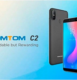 Начались продажи очень бюджетного смартфона Homtom C2, сейчас он предлагается за всего 89.99$