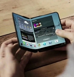 Первый сгибающийся смартфон от компании Samsung должен получить датчик Sony IMX374