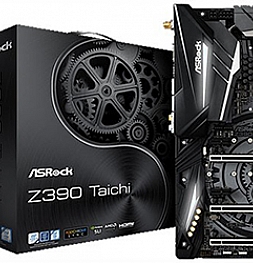 Материнская плата Asrock z390 Taichi на процессоре Intel Z390