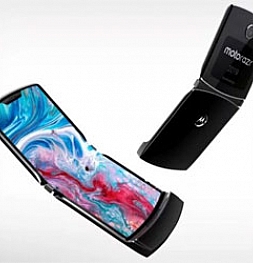 Концептуальные рендеры показывают потрясающий дизайн складного смартфона Motorola RAZR 2019