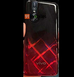 Потрясающий дизайн Vivo V15 Pro с тройной камерой на утекших в сеть живых фото