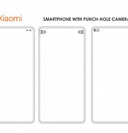 Xiaomi разрабатывает перфорированный дисплей