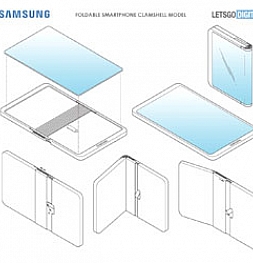 Патент раскрывает данные о складном смартфоне Samsung