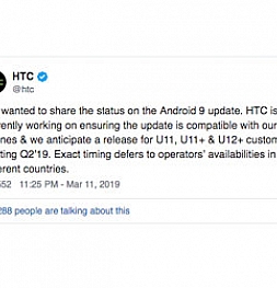 Подтверждение от HTC: обновление Android Pay стартует приблизительно с апреля 2019го