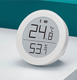Xiaomi выпустила новый домашний термометр Hygrometer Mijia (QingPing Bluetooth Thermometer)