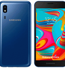 Samsung представил Galaxy A2 Core на Android Go