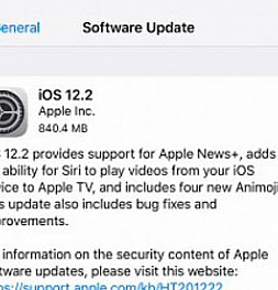 Вышла новая iOS 12.2 с поддержкой Apple News + и четырьмя новыми Animoji