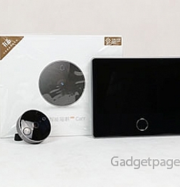 Распаковка и живые фото умного глазка Xiaomi Smart Loock CatY