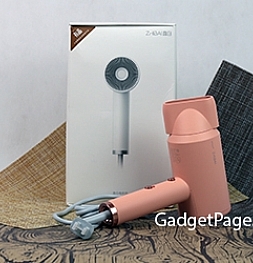 Распаковка и живые фото фена Xiaomi Zhibai Ion Hair Dryer