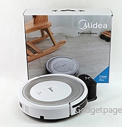 Распаковка домашнего робота-пылесоса Midea VCR-12