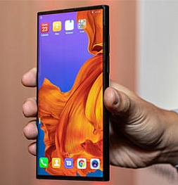 Huawei Mate X – мощный смартфон с гнущимся экраном