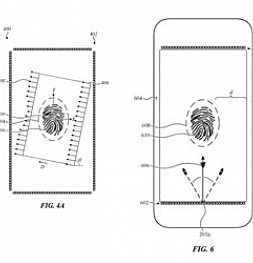 Apple патентует новую систему распознавания отпечатков пальцев