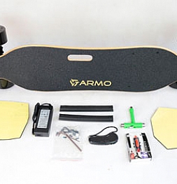 Распаковка электро-скейтборда Armo Board 2