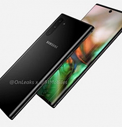 OnLeaks показал как будет выглядеть Samsung Galaxy Note 10