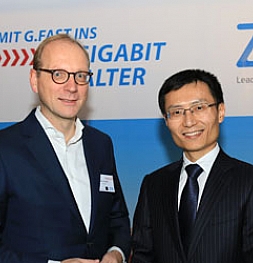 ZTE и NetCologne представили первую гигабитную коммерческую сеть основанную на G.fast@212 МГц