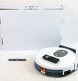 Распаковка недорого умного пылесоса из Китая Robotic Vacuum Cleaner