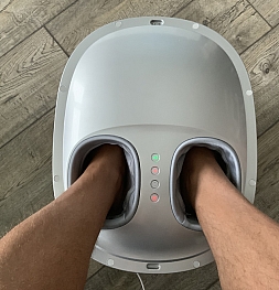 Почти профессиональный массаж для ног с массажным пуфиком Xiaomi Momoda Small Stool Foot Massager SX380, живые фото и обзор.