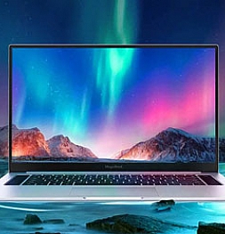Новый тизер ноутбука Honor Magicbook Pro
