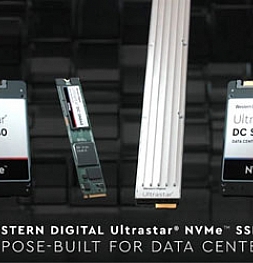 Western Digital выпускает два новых семейства твердотельных накопителей UltraStar NVMe