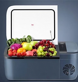 Xiaomi совместно с Indel B представили автомобильный холодильник. Красиво, мощно и функционально