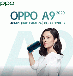 OPPO A9 2020. Snapdragon 665, 8 гигабайт ОЗУ, 5000 мА\ч и 4 камеры. Серьезный конкурент для Mi A3