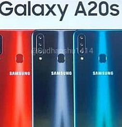Некоторые ТТХ Samsung Galaxy A20s от инсайдеров