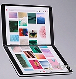 Любителям нескольких экранов посвящается... Microsoft представили Surface Neo, гаджет с двумя экранами.