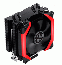 X2 выпустили бюджетный процессорный кулер Spider Red CoolStorm T402B