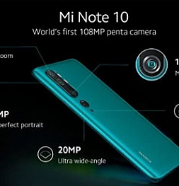 Анонс Xiaomi Mi Note 10 близок, официально раскрыли подробности о камере