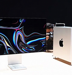 В магазин "Всё по 500" завезли новенькие Mac Pro и Apple Pro Display XDR. Красиво, мощно и чрезмерно дорого