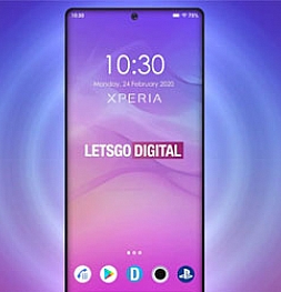 Следующая флагманская Xperia может получить дисплей с перфорацией
