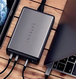 Satechi представили настольное зарядное устройство USB-C мощностью 108 Вт