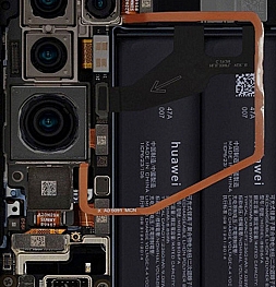 Как выглядит Huawei P40 изнутри?