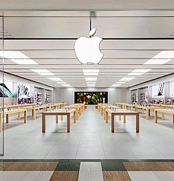 Гаджеты Apple ожидающие своих владельцев в фирменном магазине, застряли там на неопределенный срок