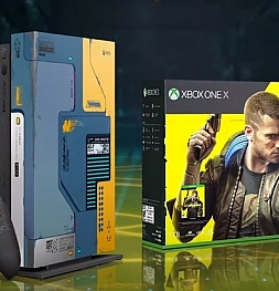 Microsoft представил эксклюзивную версию Xbox One X Cyberpunk 2077 Limited Edition Bundle