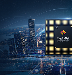 MediaTek выпустила 7-нм чип Dimensity 820 с 5G