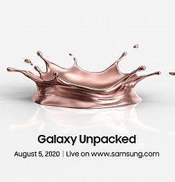 Теперь официально: презентация Samsung Galaxy Note 20 назначена на 5 августа