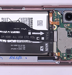 Насколько Samsung Galaxy Note 20 сложен в ремонте?