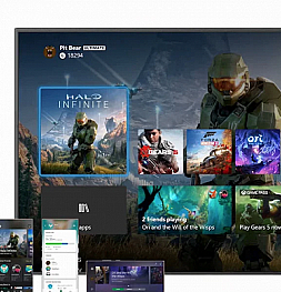Microsoft показала интерфейс Xbox Series X