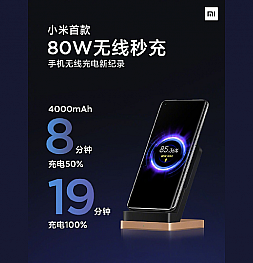 Xiaomi представила самую быструю беспроводную зарядку в мире