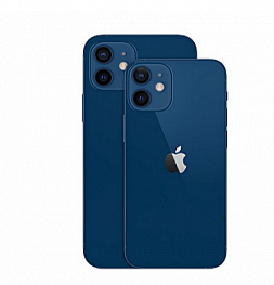 Настоящий синий цвет iPhone 12 оказался самым дешевым синим. В сравнение пошли трусы, тапки и мусорные баки
