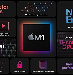 Apple представила M1: первый фирменный ARM-процессор для Mac