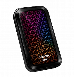 ADATA анонсирует внешний SSD SE770G с RGB подсветкой