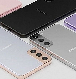 Samsung Galaxy S21 в пяти расцветках засветился на рендерах