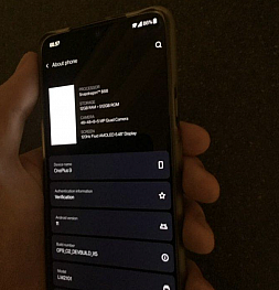 OnePlus 9 засветился на живом фото